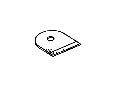 GM 3544450 Panel Assembly, Rear Compartment Spare Wheel Stowage Cover