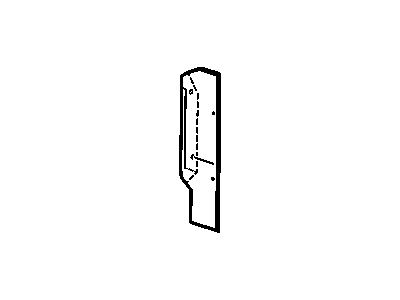GM 15034806 Baffle Assembly, Radiator Air *Marked Print