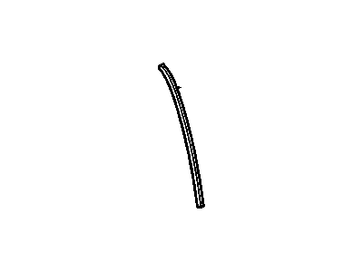 GM 25867740 Weatherstrip Assembly, Front Side Door Auxiliary