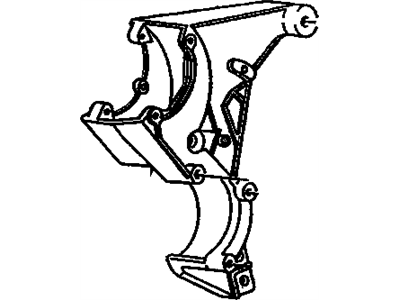 GM 10105369 Bracket, Air Injection Pump & Drive