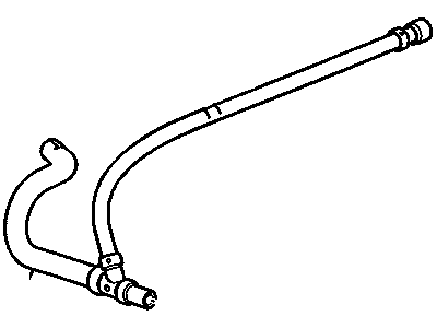 GM 15834773 Radiator SURGE TANK Outlet Hose