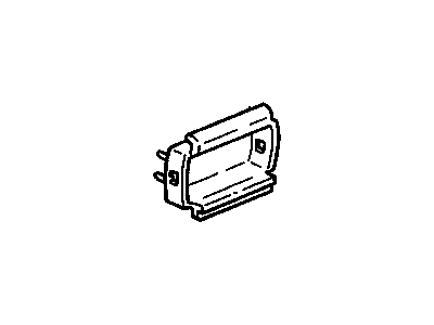 GM 14105339 Pocket Assembly, Rear License