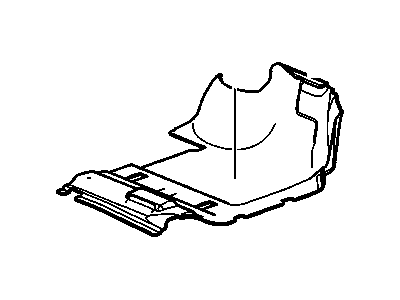 GM 20819232 Carpet Assembly, Front Floor Panel *Ebony
