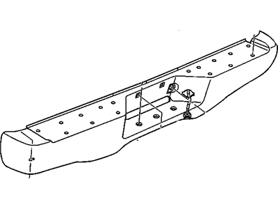 1999 GMC Yukon Bumper - 12471913