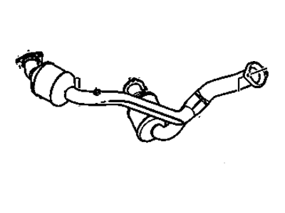 Chevrolet Tahoe Exhaust Pipe - 19418932