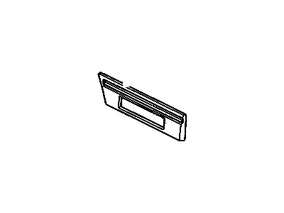 GM 20533194 Molding Asm,Rear Quarter