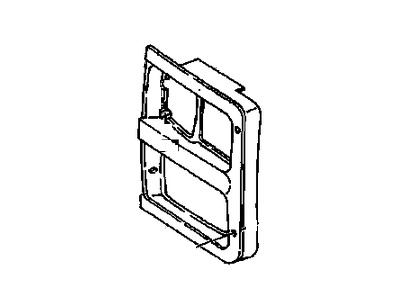 GM 15685963 Bezel, Headlamp