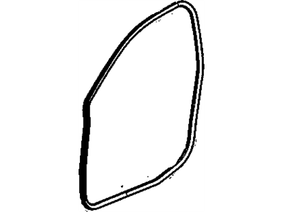 2005 Cadillac STS Door Seal - 19168239