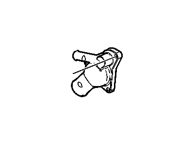 GM 12596643 Housing, Engine Coolant Thermostat (Machining)