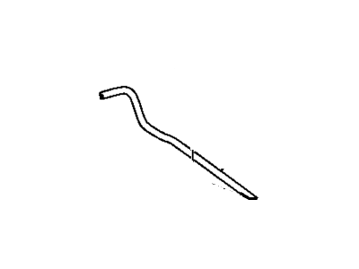 GM 25658710 Transmission Fluid Cooler Upper Hose