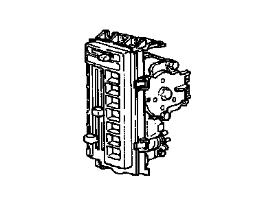 GM 16128275 Heater & Air Conditioner Control Assembly