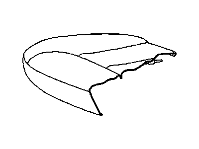 GM 22688862 Cover Asm,Driver Seat Cushion *Light Oak