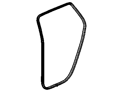 2006 Pontiac Torrent Door Seal - 88980855