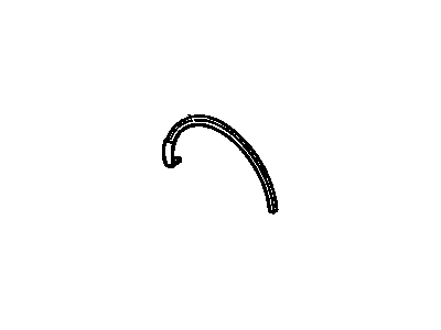 GM 10200867 Molding Assembly, Rear Wheel Opening *Driftwood