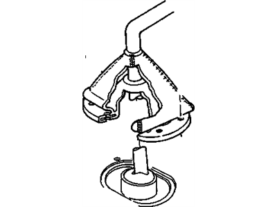 GM 2358354 Boot, Manual Transmission Control Lever