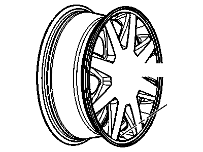 Buick Rainier Spare Wheel - 9594938