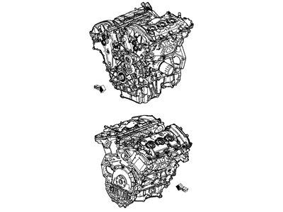 GM 12652804 Engine,Gasoline (Service New)