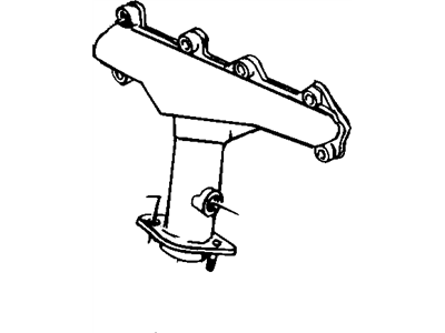 GM 25144099 Exhaust Manifold Assembly