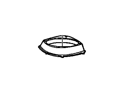 GM 10063052 Housing, Radio Rear Speaker