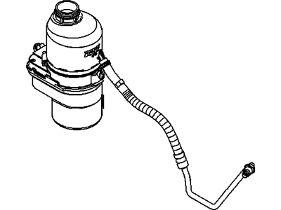 2008 Saturn Astra Power Steering Pump - 93179568