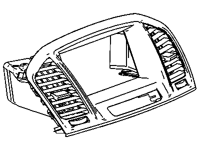 2012 Buick Regal Dash Panel Vent Portion Covers - 13321692
