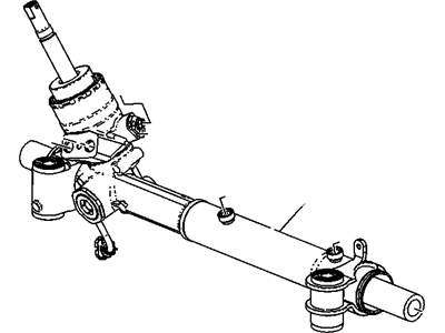 2010 Buick Allure Rack And Pinion - 19330574