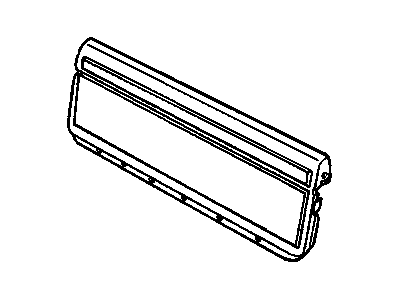 GM 15608332 PANEL, End Gate Top and Bottom