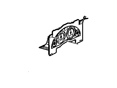 GM 15224899 Instrument Panel Gage CLUSTER