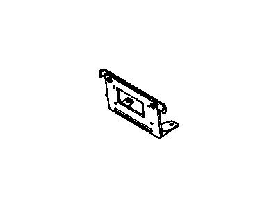 GM 1621417 Bracket, Front License