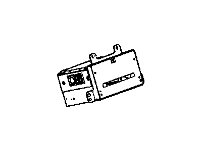 GM 25816522 Radio Assembly, Amplitude Modulation/Frequency Modulation Stereo & Video Disc Player