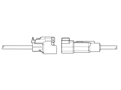 GM 13585855 Connector Asm,Wiring Harness W/Leads *Black