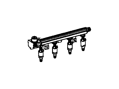 Oldsmobile Calais Fuel Rail - 17112254