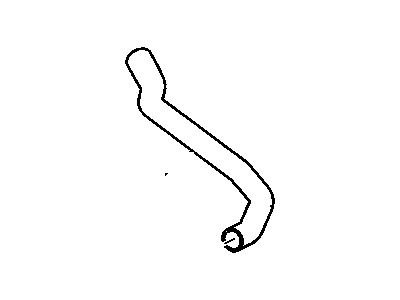 2009 Cadillac STS Radiator Hose - 25800334