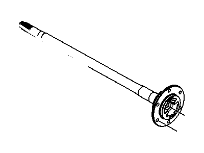 GM 19207870 Rear Axle Shaft Assembly (Rh)