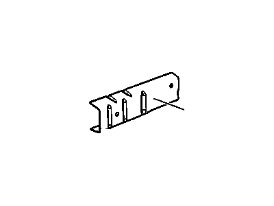 GM 25880678 Reinforcement Assembly, Front Compartment Intermediate Side Rail