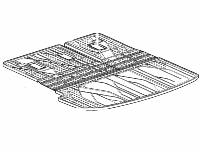 GM 84277659 Tray Pkg, Rear Compartment Floor Stowage Compartment *Atmosphere)(R