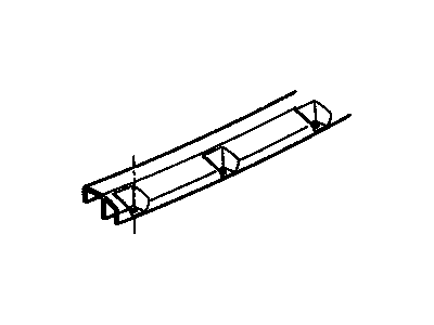 GM 22532612 Support, Rear Bumper Fascia