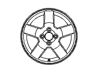 Chevrolet Aveo Spare Wheel - 95905460