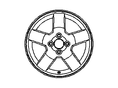 GM 96653136 Wheel,15X6