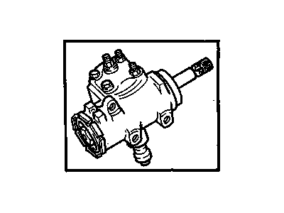 GM 26077893 Gear Assembly, Steering *Marked Print