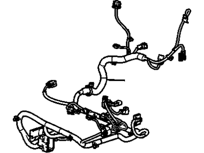 GM 23106151 Harness Assembly, Driver Seat Wiring