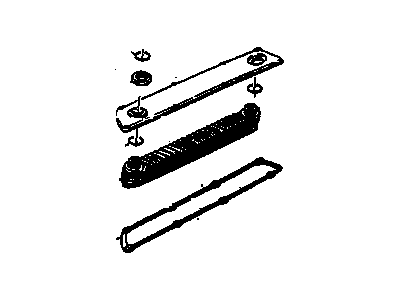 Cadillac CTS Oil Cooler - 93176626