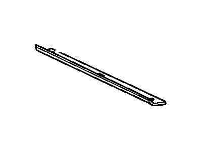 GM 15973523 Molding, Roof Rear Header Garnish *Light Gray