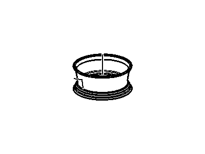 GM 9597245 Wheel Rim,Spare