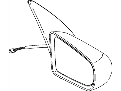 Saturn SL2 Side View Mirrors - 21096099