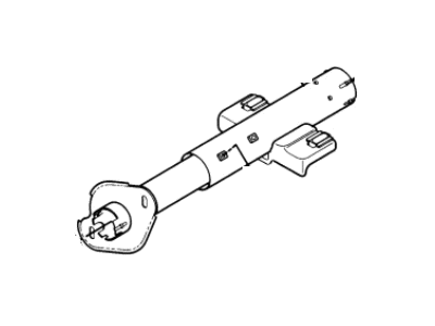 1992 Chevrolet Corvette Steering Column - 26010573