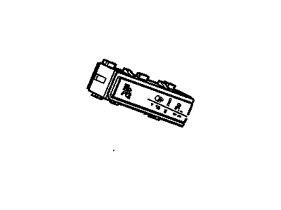 GM 22830878 Display,Instrument Panel Airbag Arming Status