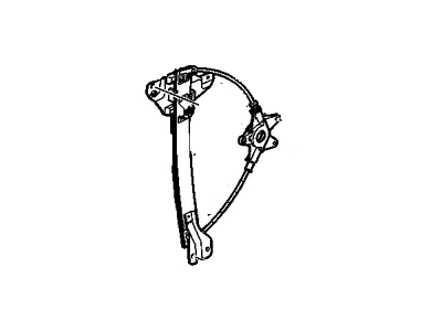 Chevrolet Impala Window Regulator - 23336824