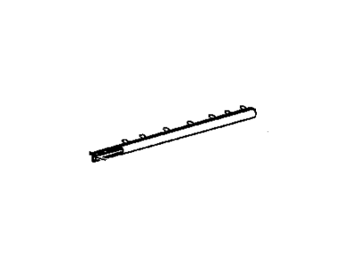 GM 10313420 Sealing Strip Assembly, Front Side Door Window Outer