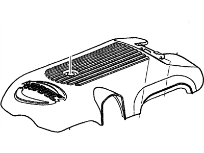 GM 12580999 Shield,Upper Intake Manifold Sight